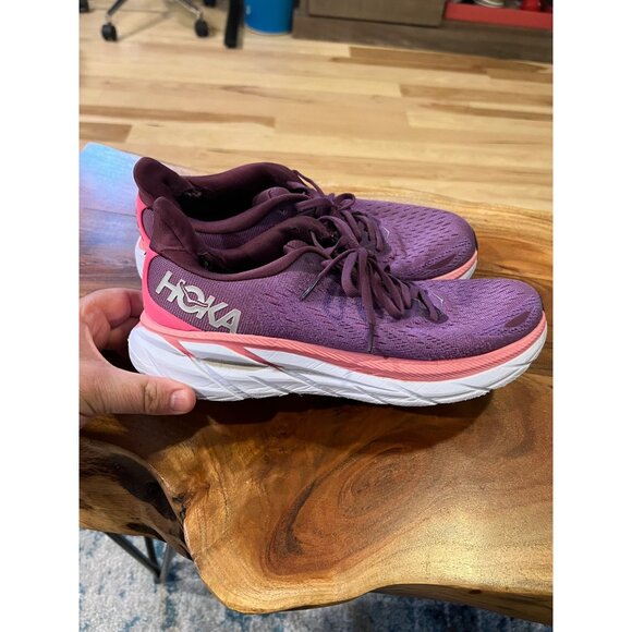 Hoka One Clifton 8 Womens Shoes - Size 9 - Picture 1 of 5